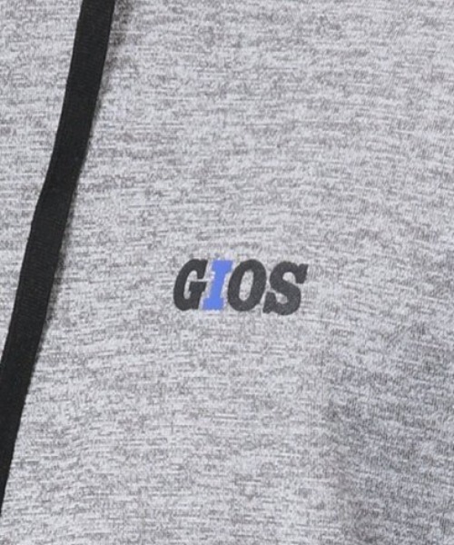 semantic design（セマンティックデザイン）の「【WEB限定販売】ジオス/GIOS カチオンスムース フーディー（パーカー・メンズ・ブラック/ホワイト/ライトグレー・LARGE/MEDIUM/X-LARGE）」の17枚目の写真