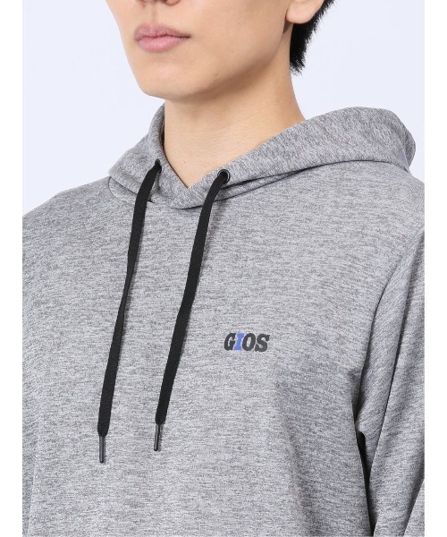 semantic design（セマンティックデザイン）の「【WEB限定販売】ジオス/GIOS カチオンスムース フーディー（パーカー・メンズ・ブラック/ホワイト/ライトグレー・LARGE/MEDIUM/X-LARGE）」の18枚目の写真
