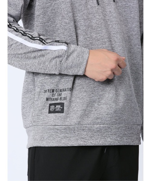 semantic design（セマンティックデザイン）の「【WEB限定販売】ジオス/GIOS カチオンスムース フーディー（パーカー・メンズ・ブラック/ホワイト/ライトグレー・LARGE/MEDIUM/X-LARGE）」の21枚目の写真