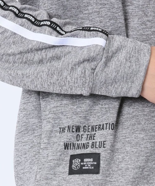 semantic design（セマンティックデザイン）の「【WEB限定販売】ジオス/GIOS カチオンスムース フーディー（パーカー・メンズ・ブラック/ホワイト/ライトグレー・LARGE/MEDIUM/X-LARGE）」の22枚目の写真