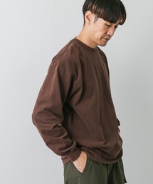 URBAN RESEARCH DOORS | スウェード起毛天竺 ロングTシャツ(Tシャツ/カットソー)