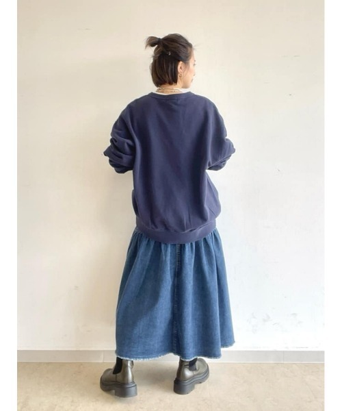 SOMETHING(サムシング)の「【SOMETHING】マーメイドスカート(スカート・レディース・ライトインディゴブルー・S/M)」の19枚目の写真