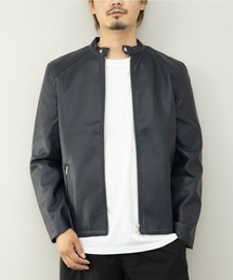 STYLEBLOCK（スタイルブロック）の「PUレザーシングルライダース（ライダースジャケット）」