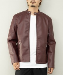 STYLEBLOCK（スタイルブロック）の「PUレザーシングルライダース（ライダースジャケット）」