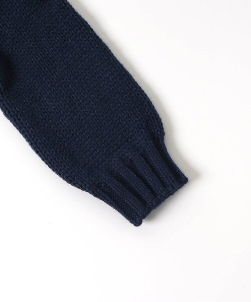 BREEZE（ブリーズ）の「フラワーニット（ニット/セーター・キッズ・ネイビー/アイボリー・100/90/140/120）」の10枚目の写真