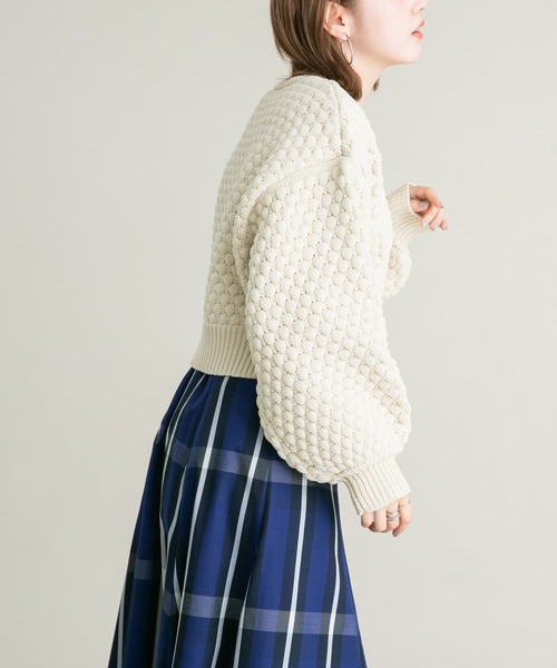 セール】ポコポコニットカーディガン（カーディガン/ボレロ）｜KBF