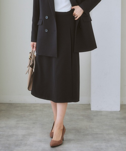 7days Life Styling(セブンデイズライフスタイリング)の「【洗える・ストレッチ】セットアップ対応ウール調ロング丈フレアスカート(上下別売)(スーツスカート・レディース・グレイッシュベージュ/ブラウン系/ブラック・3L/S/LL/M/L/4L/8L/6L/5L)」の21枚目の写真