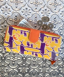 【チャイハネ】山羊革細工 金運長財布