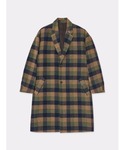 新品　SOFTHYPHEN (ソフトハイフン) チェックフィールドコート 00 SOFTHYPHEN（ソフトハイフン）の「BLOCK CHECK CHESTER FIELD COAT