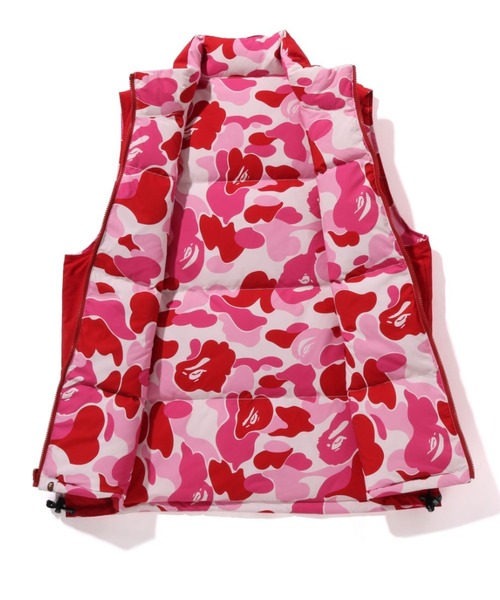 A BATHING APE（アベイシングエイプ）の「ABC CAMO REVERSIBLE DOWN VEST M（ダウンベスト・メンズ・ブルー/グリーン/グレー/ピンク・MEDIUM/XX-LARGE/LARGE/SMALL/X-LARGE）」の20枚目の写真