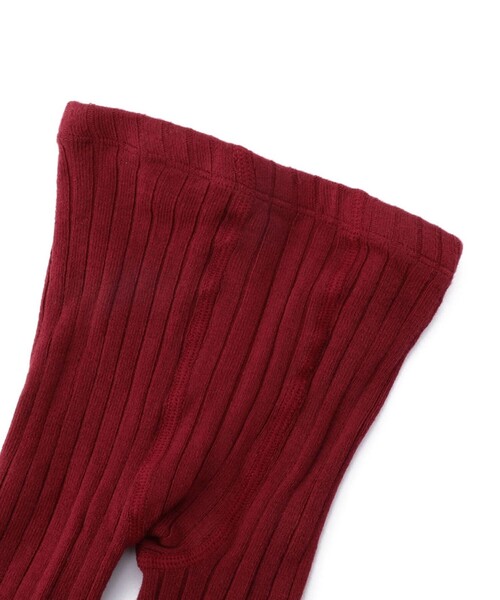 SHIPS(シップス)の「condor:80~90cm / ワイドリブ ベーシック タイツ(タイツ/ストッキング・キッズ・ダークブラウン/オフホワイト/グレー/ダークラベンダー・90/80)」の5枚目の写真