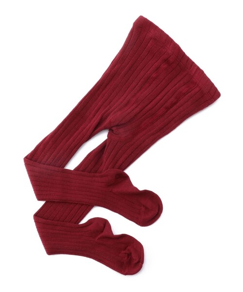 SHIPS(シップス)の「condor:80~90cm / ワイドリブ ベーシック タイツ(タイツ/ストッキング・キッズ・ダークブラウン/オフホワイト/グレー/ダークラベンダー・90/80)」の8枚目の写真