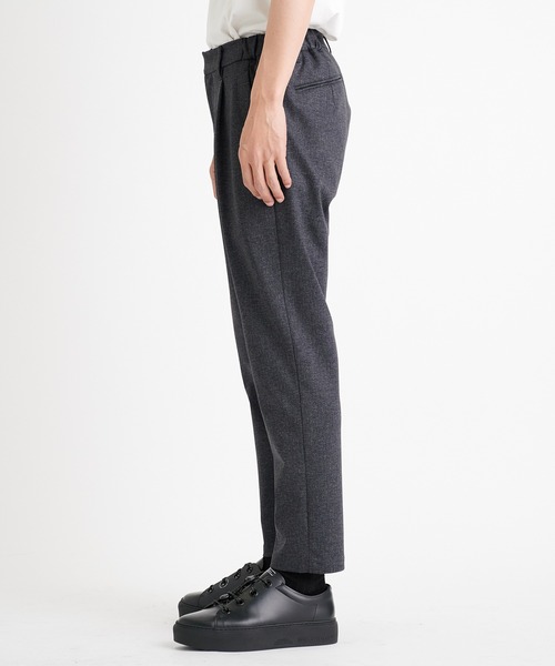 THE TOKYO/ザトウキョウ】CARREMAN Tweedy Jersey Tapered Pants