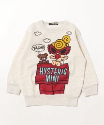 HYSTERIC MINI裏起毛トレーナーとレギンスセット HYSTERIC MINI（ヒステリックミニ）の「Hystericmini WE CAN FLY 裏