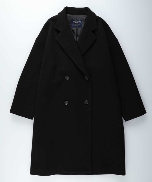 HONEYSUCKLE ROSE（ハニーサックルローズ）の「【HONEYSUCKLE ROSE】チェスターコート（チェスターコート・レディース・ブラック/ベージュ・フリー）」の17枚目の写真