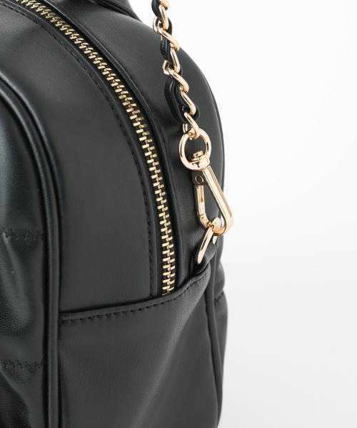 Seemi. byNICECLAUP（ シーミーバイナイスクラップ）の「【Seemi.】シャーリングボストンバッグ【ZOZOTOWN限定商品】（ショルダーバッグ・レディース・ブラック/グレイッシュベージュ/アイボリー・FREE）」の11枚目の写真