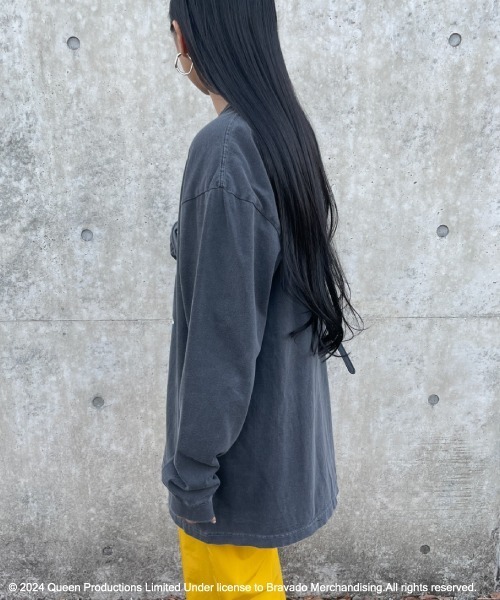 GOOD ROCK SPEED/グッドロックスピード] 別注 QUEEN ロゴプリントロンT