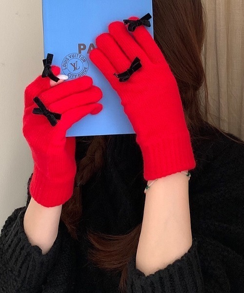 セール】アクセントリボングローブ（手袋）｜SHEENA（シーナ）の