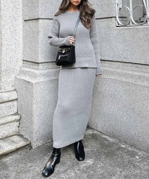 esutoreja | タイトスカートニットセットアップ(セットアップ)