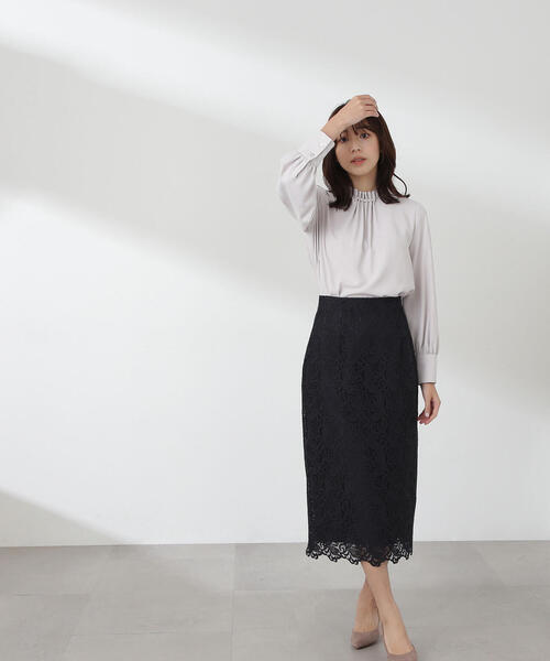 Natural Beauty Basic 花柄レーススカート 楽天市場】フラワーレースタイトスカート NATURAL BEAUTY BASIC