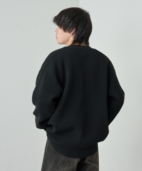 COLONY 2139（コロニートゥーワンスリーナイン）の「スポンディッシュカーディガン（カーディガン/ボレロ・メンズ・アイボリー/ブラック/グリーン・MEDIUM/LARGE）」の10枚目の写真