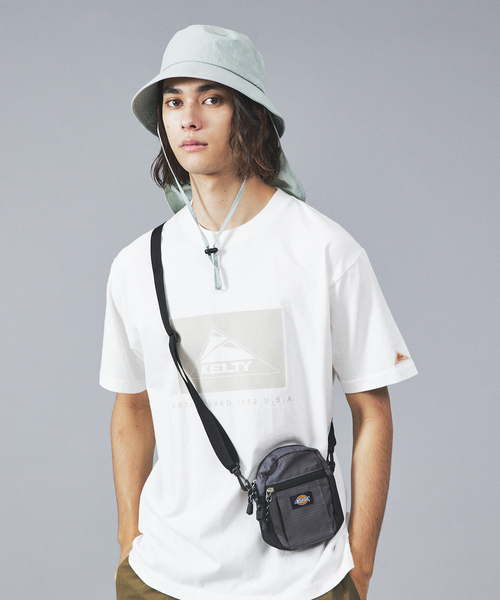 ABAHOUSE(アバハウス)の「【Dickes /ディッキーズ】RIPSTOP MTQUICK / ミニポーチ(バックパック/リュック・メンズ・カーキ/パープル/ブラック/チャコールグレー・フリー)」の1枚目の写真