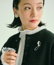 ニュアンスパールブローチ