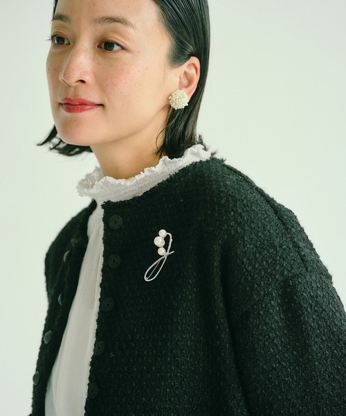 PUAL CE CIN(ピュアルセシン)の「ニュアンスパールブローチ(ブローチ/コサージュ・レディース・その他・ONE SIZE)」の2枚目の写真