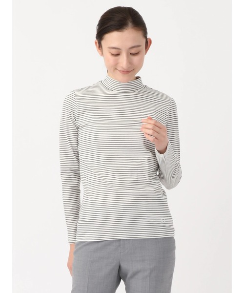 McGREGOR(マックレガー)の「ベア天竺ハイネックカットソー(Tシャツ/カットソー・レディース・ライトブルー/ピンク/ライトグリーン/ネイビー/オレンジ・M/L)」の8枚目の写真