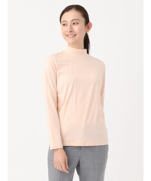 McGREGOR(マックレガー)の「ベア天竺ハイネックカットソー(Tシャツ/カットソー・レディース・ライトブルー/ピンク/ライトグリーン/ネイビー/オレンジ・M/L)」の10枚目の写真