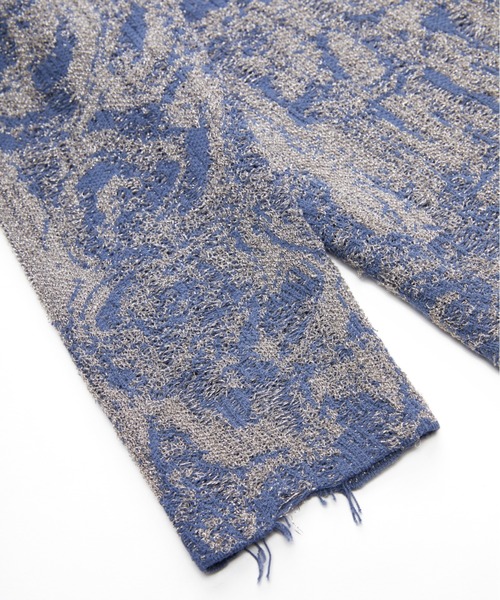 JNBY(ジェーエヌビーワイ)の「Miao Silver Jewelry Crew-neck Cardigan(ニット/セーター・レディース・グレー/ブルー・36/38/40)」の5枚目の写真