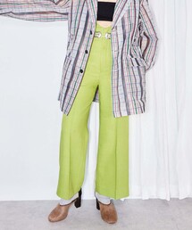 TOGA PULLA | 【TOGA PULLA/トーガプルラ】Rayon polyester パンツ(スラックス)