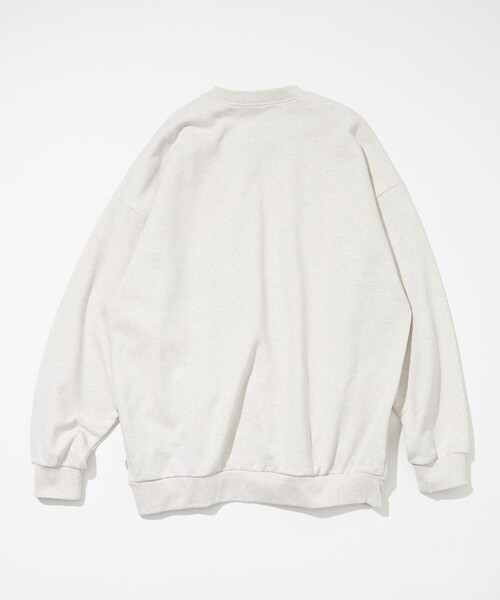 NAUTICA（ノーティカ）の「NAUTICA/ノーティカ Felt Patch Arch Logo Crewneck Sweatshirt/フェルトパッチ　アーチロゴクルーネック スウェットシャツ（スウェット・メンズ・ブラック/ブルー/ライトグレー/ホワイト/ネイビー・LARGE/MEDIUM/X-LARGE）」の19枚目の写真