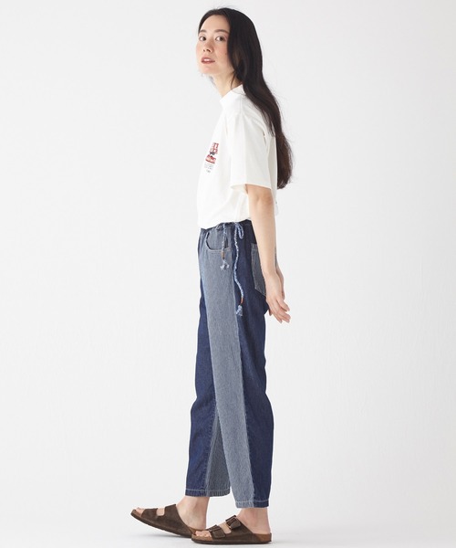【セール】キンチャクデニムパンツ（デニムパンツ）｜KRIFF MAYER Lady's Collection（クリフメイヤーレディースコレクション）