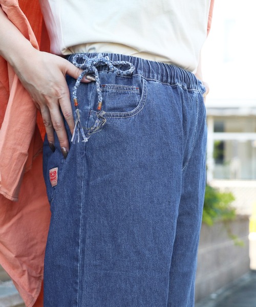【セール】キンチャクデニムパンツ（デニムパンツ）｜KRIFF MAYER Lady's Collection（クリフメイヤーレディースコレクション）