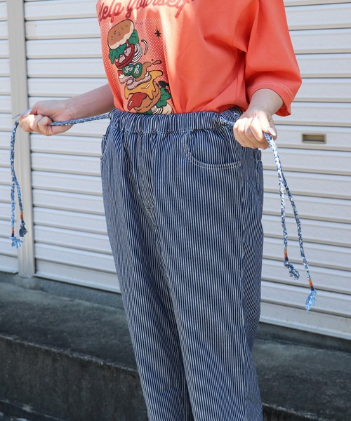 【セール】キンチャクデニムパンツ（デニムパンツ）｜KRIFF MAYER Lady's Collection（クリフメイヤーレディースコレクション）