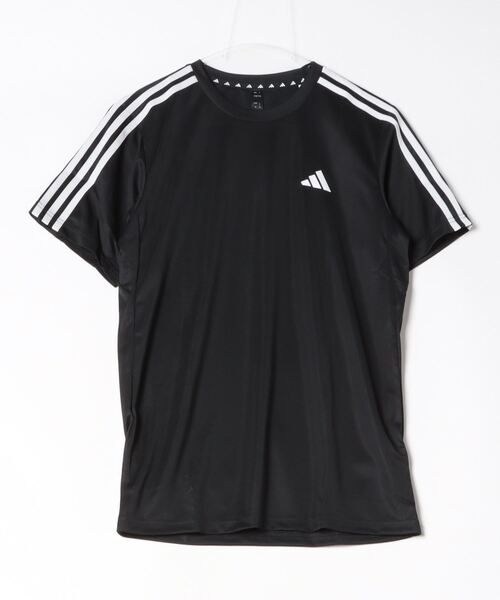 adidas(アディダス)の「アディダス adidas トレイン エッセンシャルズ スリーストライプス トレーニング半袖Tシャツ(Tシャツ/カットソー・メンズ・ホワイト/ダークブルー/ブラック・S/M/L/LL/3L)」の1枚目の写真