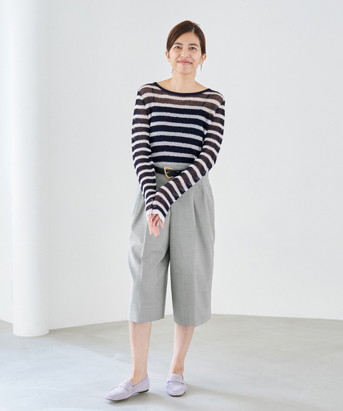IENA（イエナ）の「タックバミューダパンツ（その他パンツ
