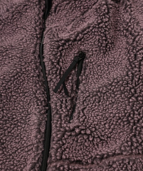 Jieda（ジエダ）の「【OUTLIERS×JieDa】FLEECE JACKET（ブルゾン・メンズ・ブラック/パープル・1/2）」の13枚目の写真