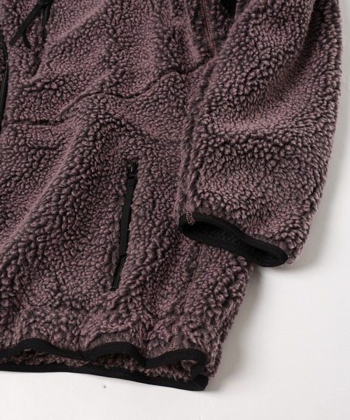 Jieda（ジエダ）の「【OUTLIERS×JieDa】FLEECE JACKET（ブルゾン・メンズ・ブラック/パープル・1/2）」の12枚目の写真