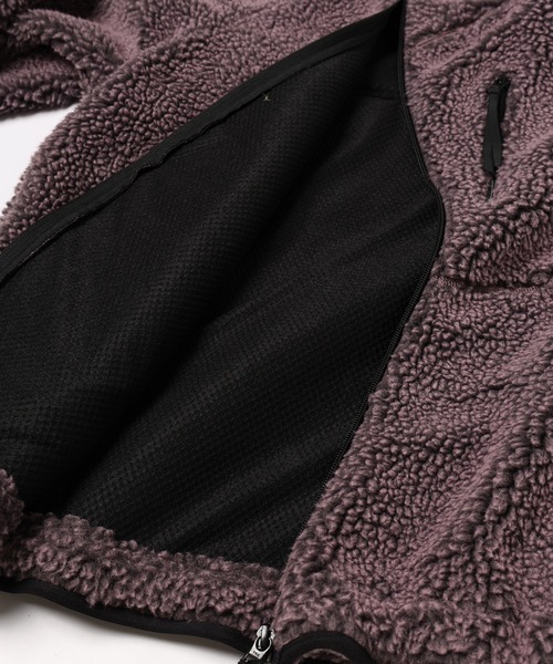 Jieda（ジエダ）の「【OUTLIERS×JieDa】FLEECE JACKET（ブルゾン・メンズ・ブラック/パープル・1/2）」の10枚目の写真