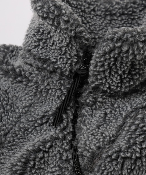 Jieda（ジエダ）の「【OUTLIERS×JieDa】FLEECE JACKET（ブルゾン・メンズ・ブラック/パープル・1/2）」の7枚目の写真