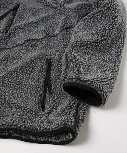 Jieda（ジエダ）の「【OUTLIERS×JieDa】FLEECE JACKET（ブルゾン・メンズ・ブラック/パープル・1/2）」の5枚目の写真