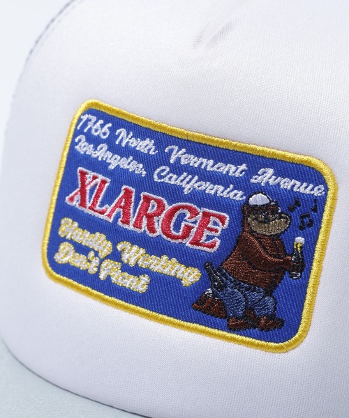 XLARGE（エクストララージ）の「BEAR WITH BOTTLES CAP（キャップ・メンズ・ブラック/グレー・ONE SIZE）」の3枚目の写真