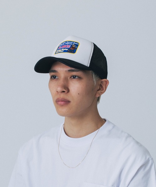 XLARGE（エクストララージ）の「BEAR WITH BOTTLES CAP（キャップ・メンズ・ブラック/グレー・ONE SIZE）」の6枚目の写真