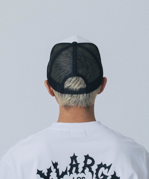 XLARGE（エクストララージ）の「BEAR WITH BOTTLES CAP（キャップ・メンズ・ブラック/グレー・ONE SIZE）」の8枚目の写真