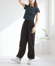 Tuche/トゥシェ ストレッチパンツ リラックスストレッチ パラシュートパンツ