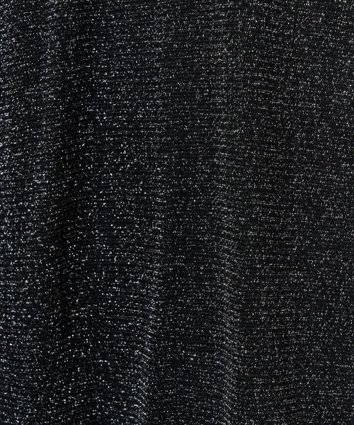 REDYAZEL（レディアゼル）の「ラメチュールバックリボントップス（シャツ/ブラウス・レディース・サックスブルー/ブラック/ベージュ/パープル・FREE）」の12枚目の写真