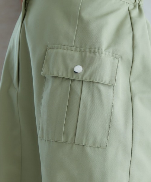 miclat（ミクラ）の「大きいサイズ　カーゴスカート　miclat（スカート・レディース・カーキ/ブラック・4L/3L/LL/L/5L）」の12枚目の写真