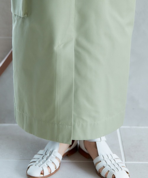 miclat（ミクラ）の「大きいサイズ　カーゴスカート　miclat（スカート・レディース・カーキ/ブラック・4L/3L/LL/L/5L）」の15枚目の写真